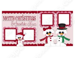 (image for) Merry Christmas & Snowflake Kisses