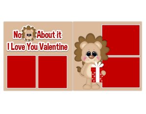 (image for) No Lion About It I Love You Valentine