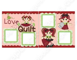(image for) I Love To Quilt