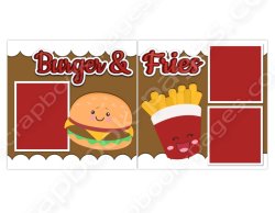 (image for) Burger & Fries