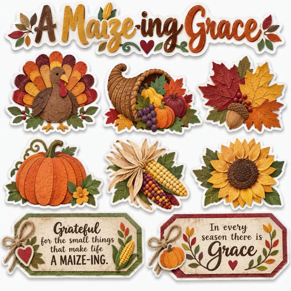 A Maize-ing Grace-Premade Cut-Out Page
