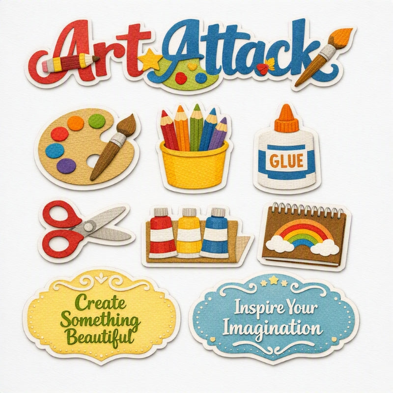 Art Attack-Premade Cutout Set