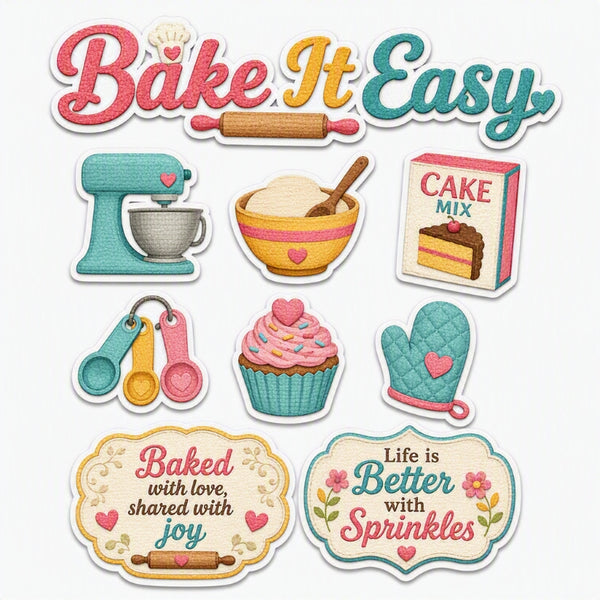 Bake It Easy-Premade Cutout Set