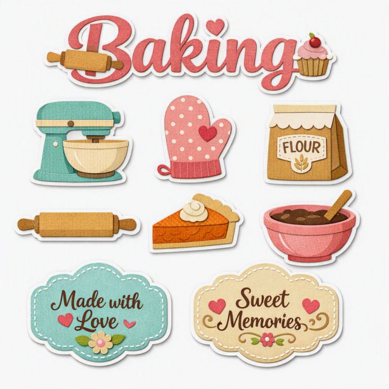Baking-Premade Cutout Set
