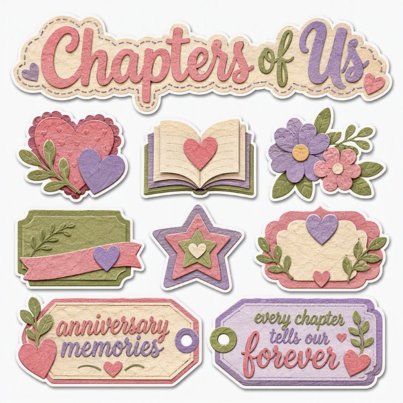 Chapters of Us-Premade Cutout Set