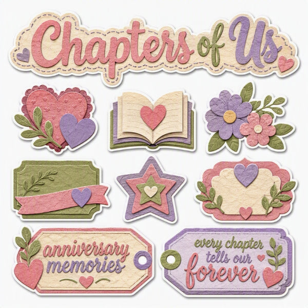 Chapters of Us-Premade Cutout Set