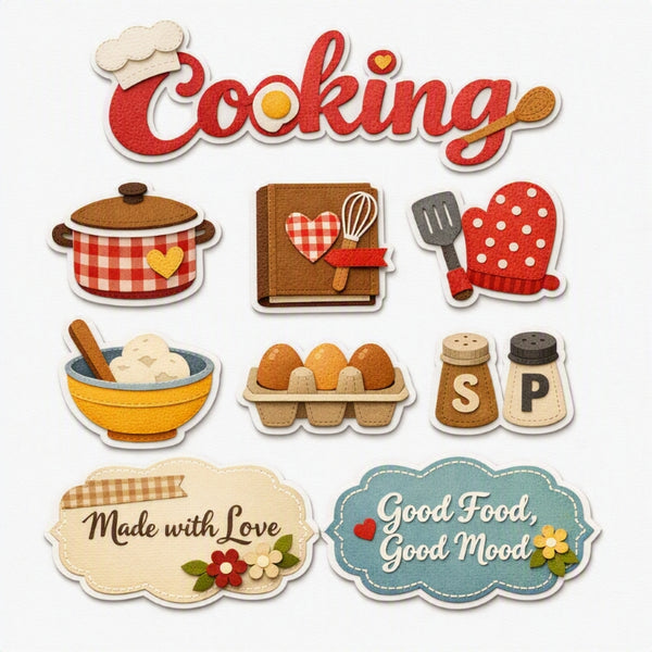 Cooking-Premade Cutout Set