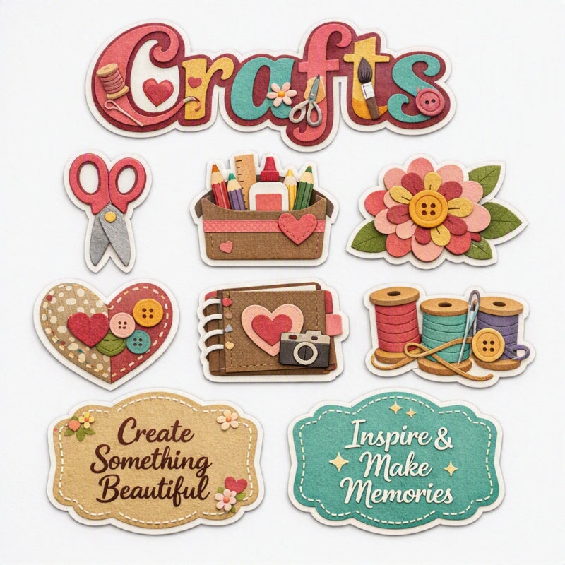 Crafts-Premade Cutout Set