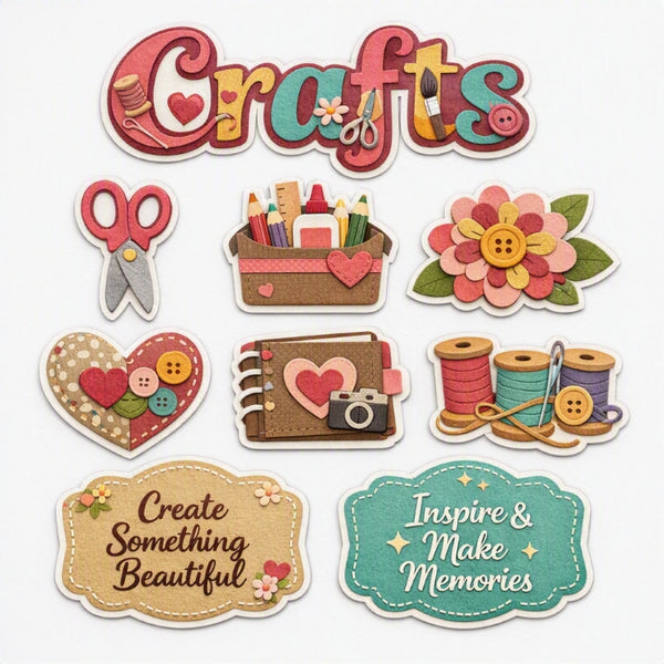 Crafts-Premade Cutout Set