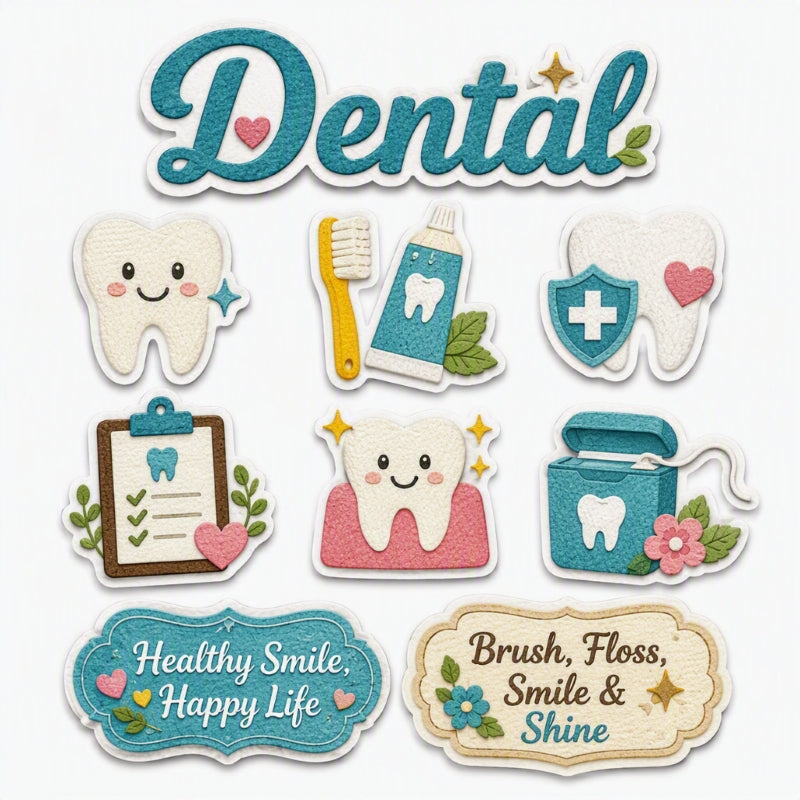 Dental-Premade Cutout Set