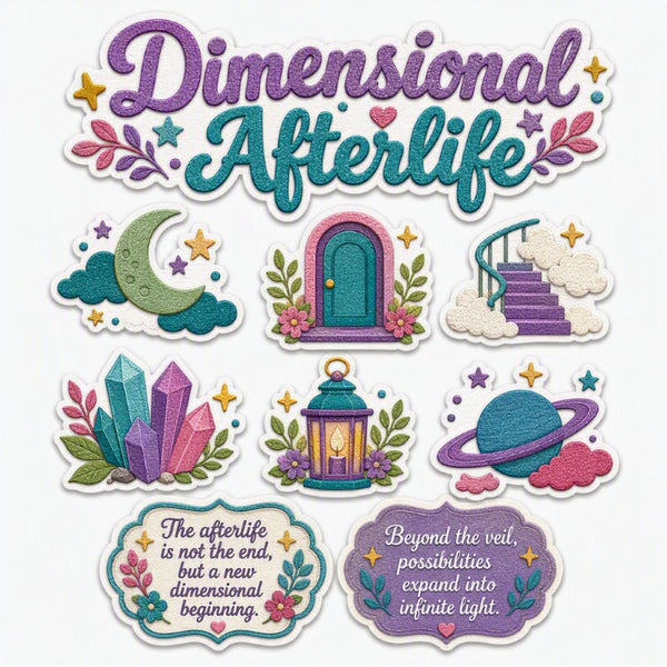 Dimensional Afterlife-Premade Cutout Set