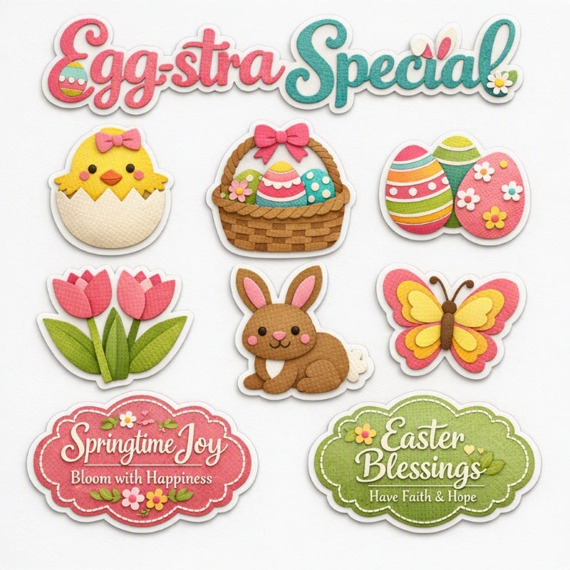 Egg-stra Special-Premade Cutout Set