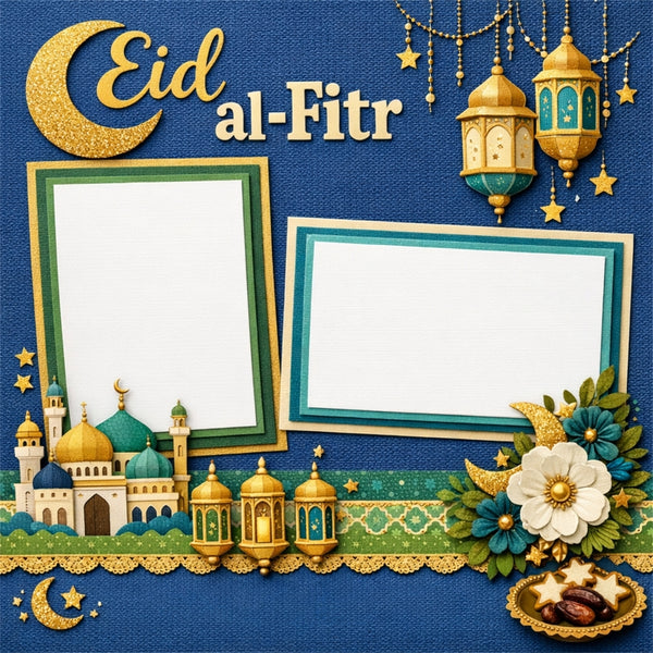 Eid al-Fitr-Premade Scrapbook Page
