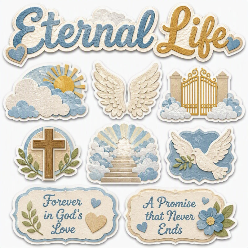 Eternal Life-Premade Cutout Set