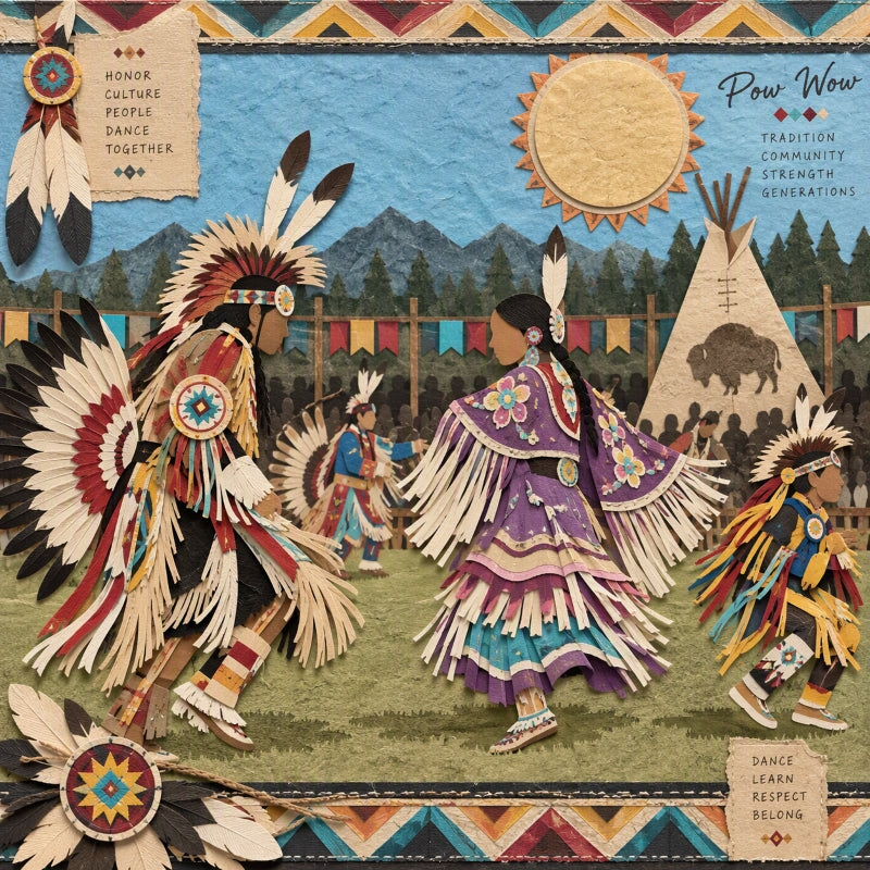 Family Dance-Premade Creative Craft Page