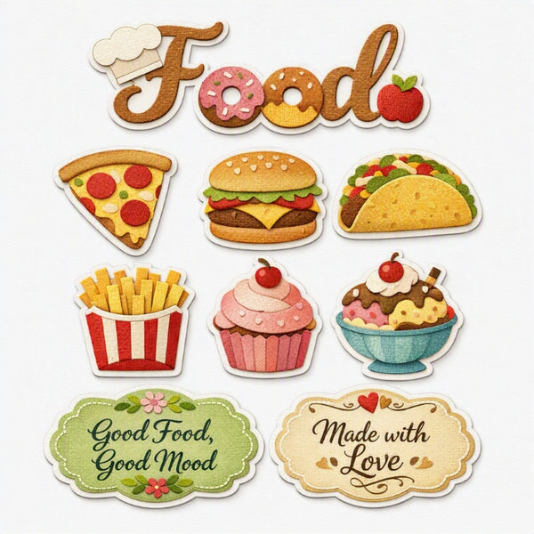 Food-Premade Cutout Set