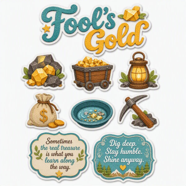 Fool's Gold-Premade Cutout Set