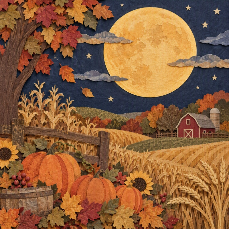 Harvest Moon-Premade Creative Craft Page