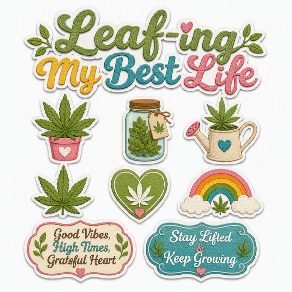 Leaf-ing My Best Life-Premade Cutout Set