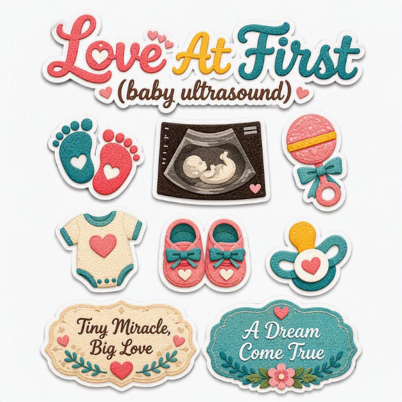 Love At First-Premade Cutout Set