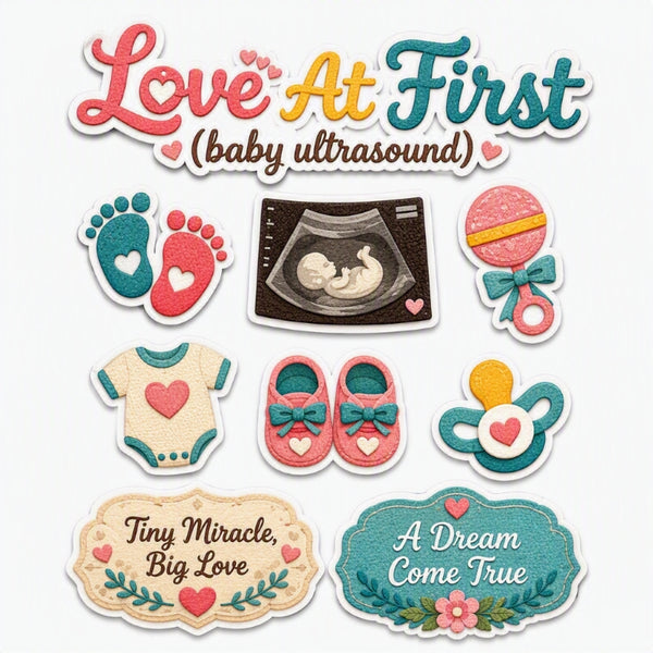 Love At First-Premade Cutout Set