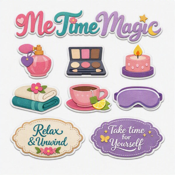 Me Time Magic-Premade Cutout Set