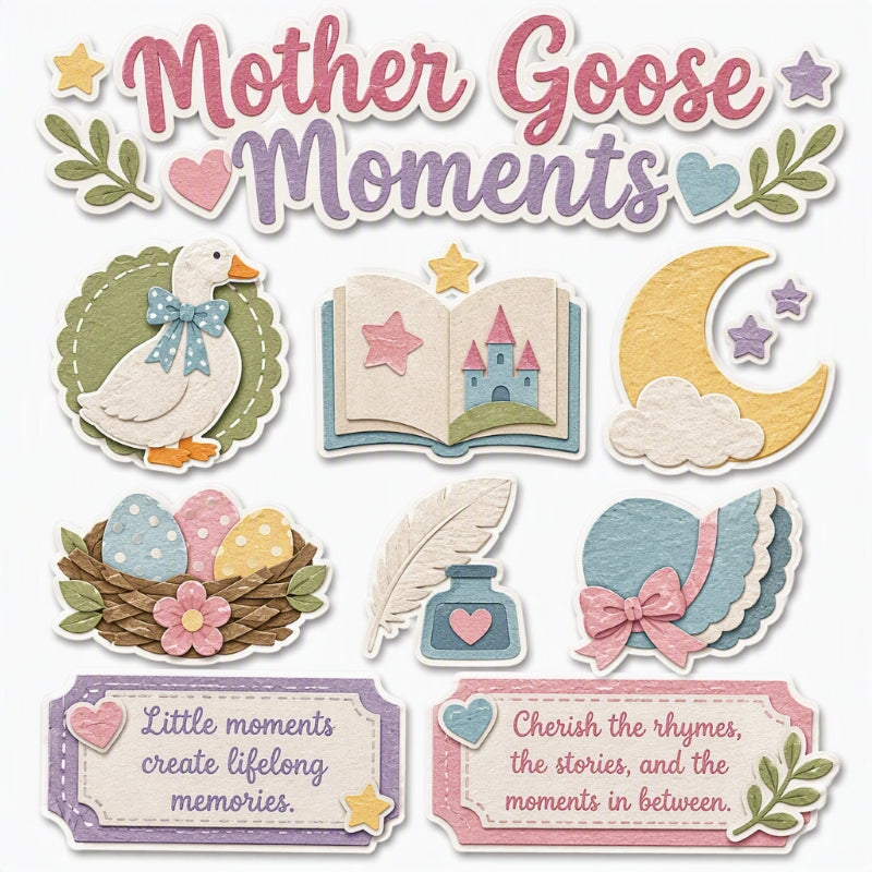 Mother-Goose Moments-Premade Cutout Set