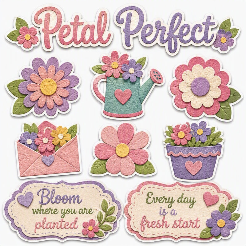 Petal Perfect-Premade Cutout Set