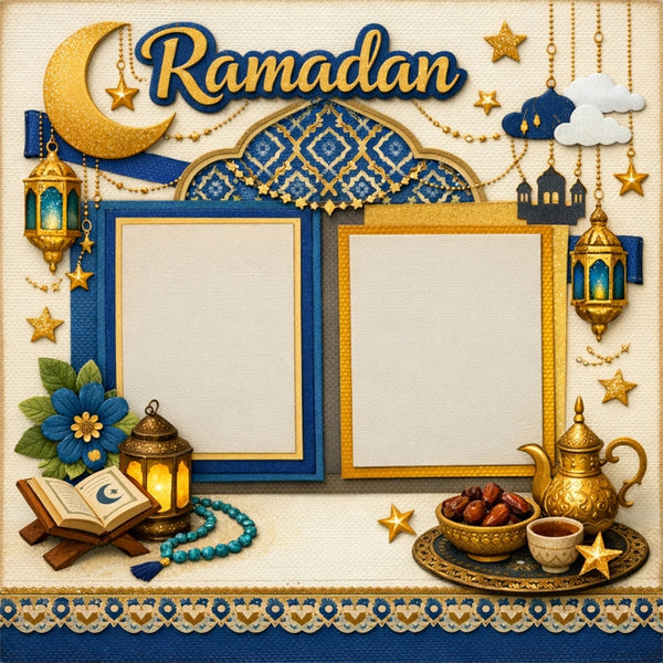 Ramadan-Premade Scrapbook Page