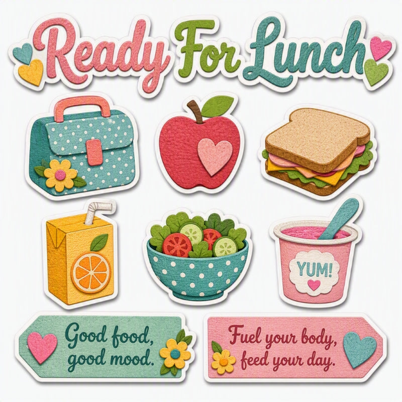 Ready For Lunch-Premade Cutout Set