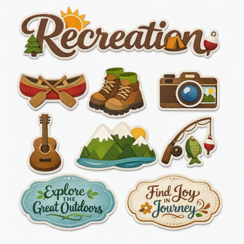 Recreation-Premade Cutout Set