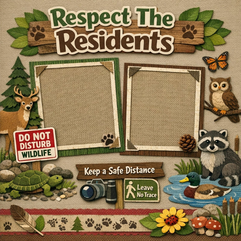 Respect The Residents-Premade Scrapbook Page
