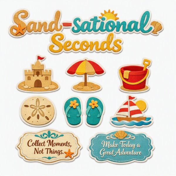Sand-sensational Seconds-Premade Cutout Set