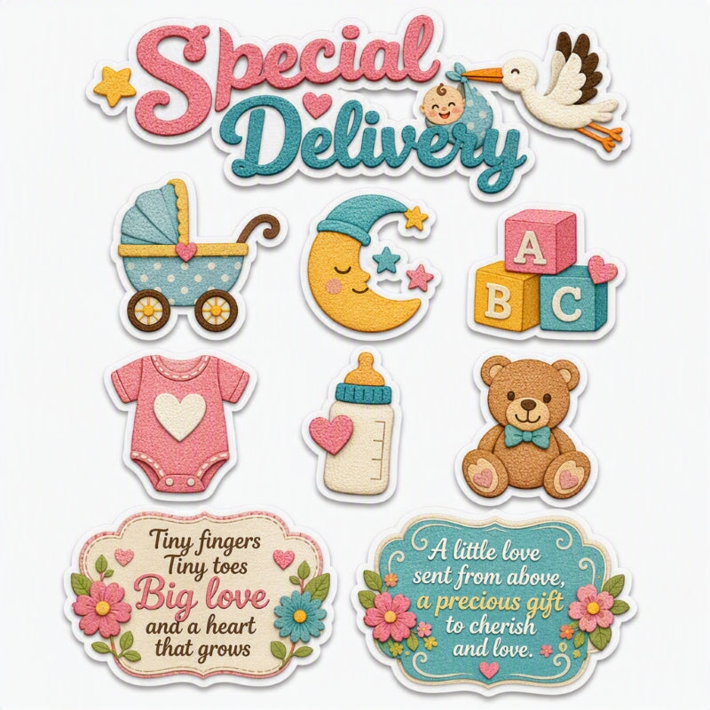 Special Delivery-Premade Cutout Set