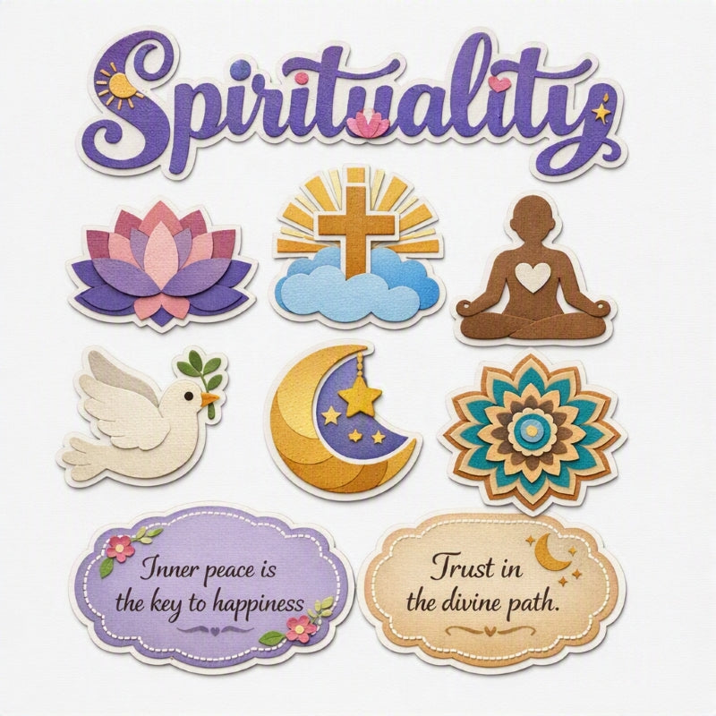 Spirituality-Premade Cutout Set