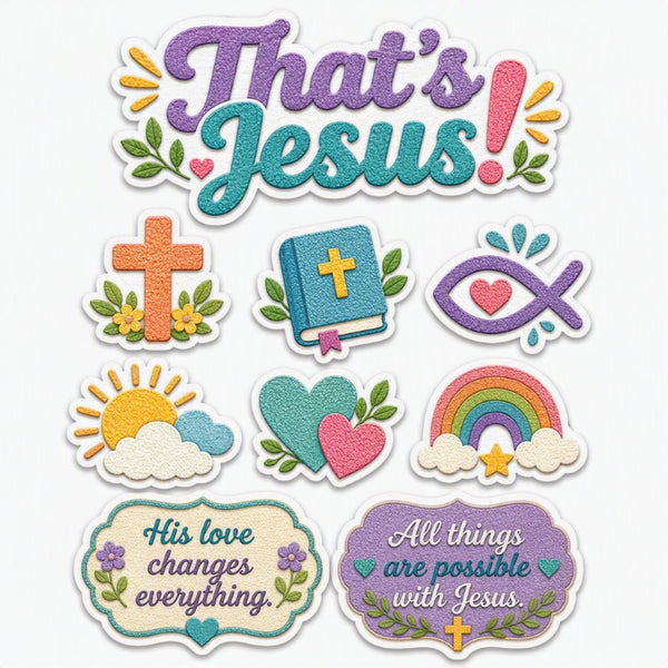 That's Jesus!-Premade Cutout Set