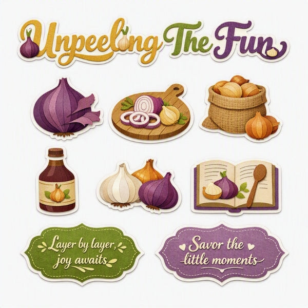 Unpeeling The Fun-Premade Cutout Set