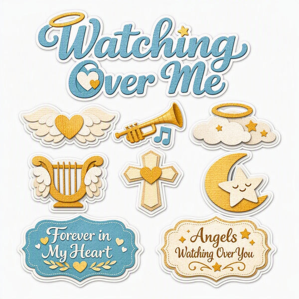 Watching Over Me-Premade Cutout Set