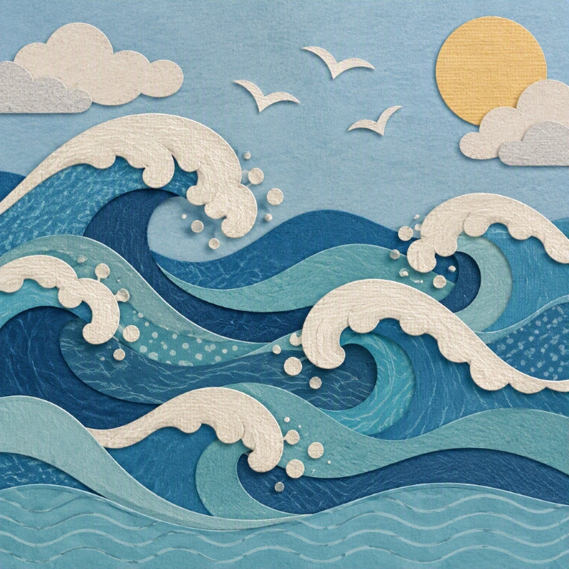 Wave Power-Premade Creative Craft Page