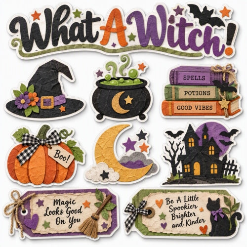 What A Witch!-Premade Cutout Set