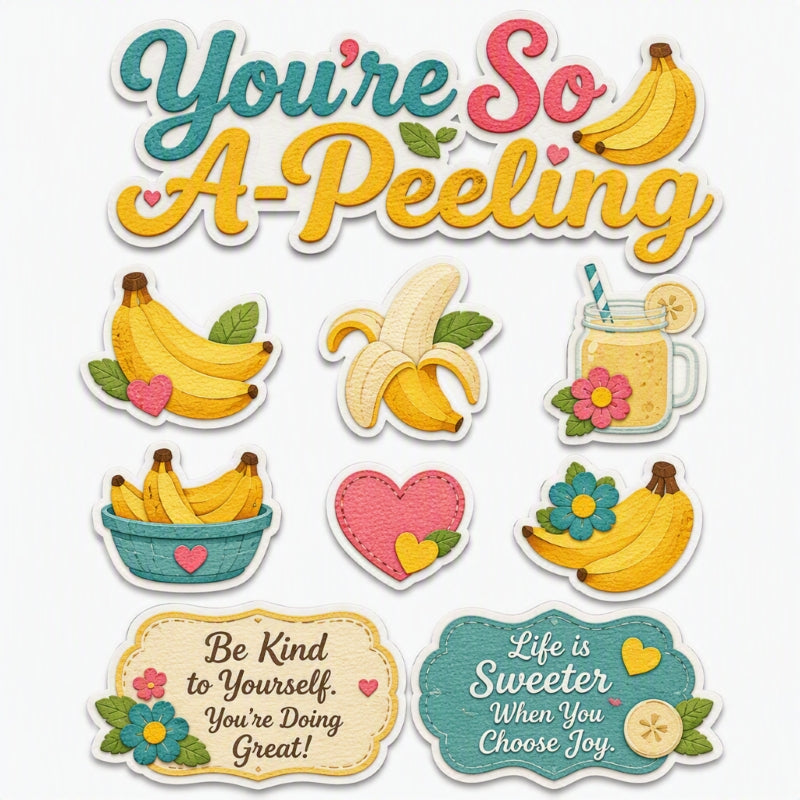 You're So A-Peeling-Premade Cutout Set