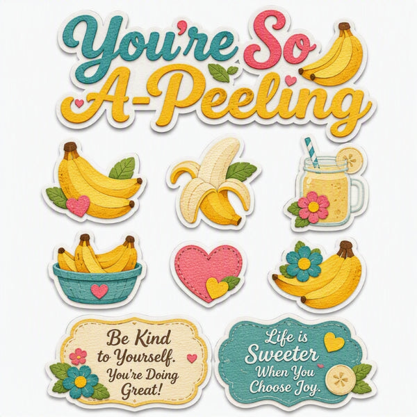 You're So A-Peeling-Premade Cutout Set